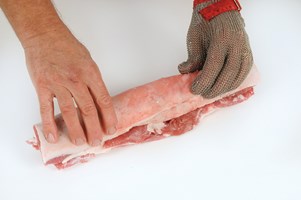 Boneless Rolled Breasts Meat Cut Spec Step 2